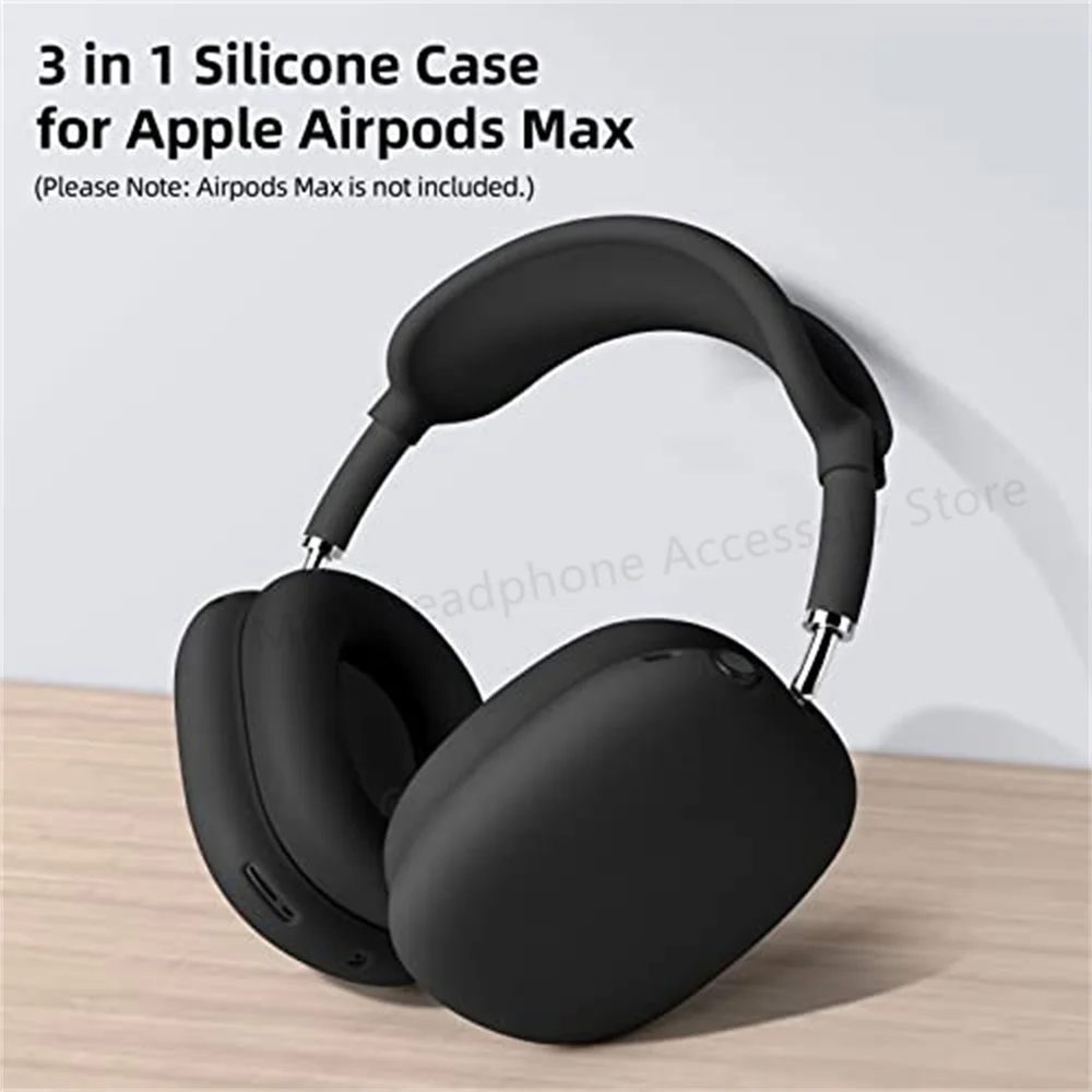 ใหม่เคสป้องกันแบบ4 in 1สำหรับ Apple airpods MAX 2020หูฟังแผ่นรองหูชุดอุปกรณ์แผ่นรองหูสำหรับ airpods MAX