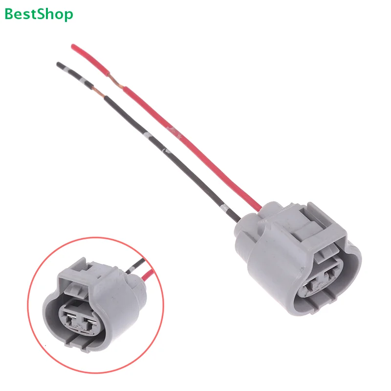 〔PP〕2-Pin 2-Wire Car Generator Socket Plug Copper Cable Automotive Electrical Connector