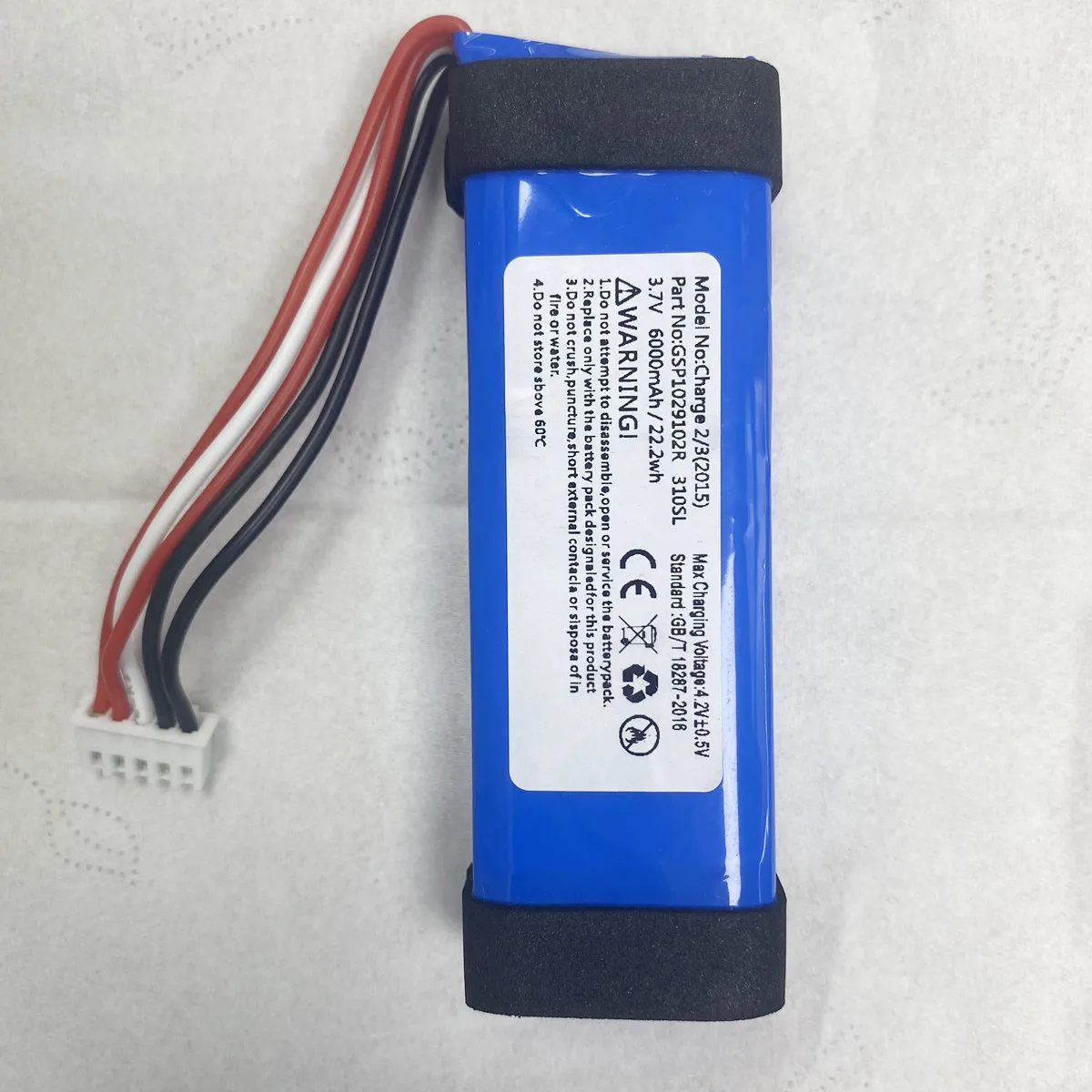 NEW GSP1029102R GSP1029102 6000mAh Replacement Battery For JBL Charge 2 Plus Charge 2+ charge 3 2015 Version P763098 Batteries