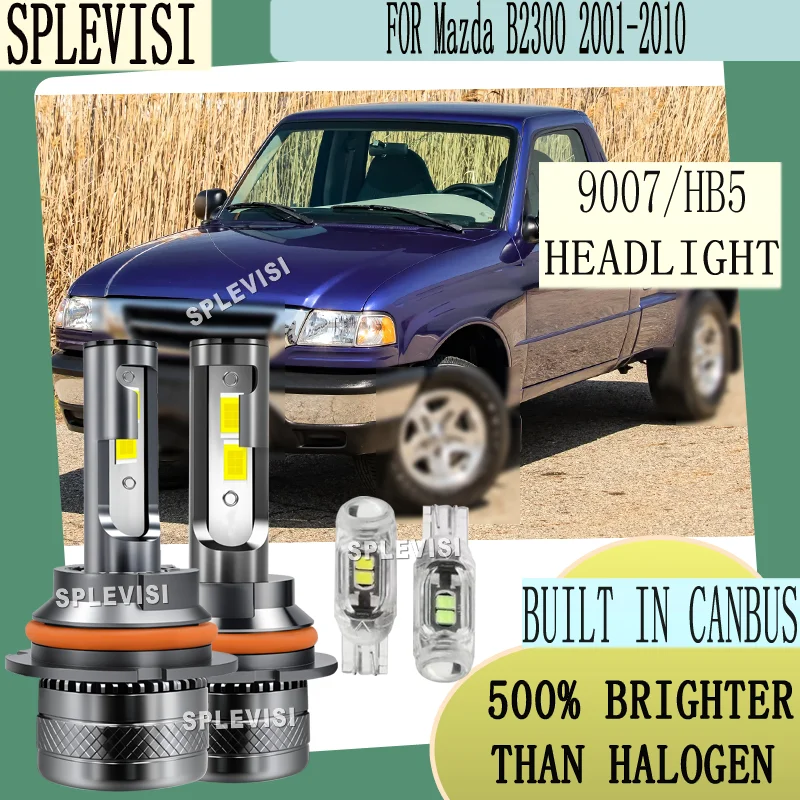 

Long lasting up to 60,000 Hours NO modification required Led Headlight For Mazda B2300 2001 2002 2003 2004 2005 2006 2007-2010