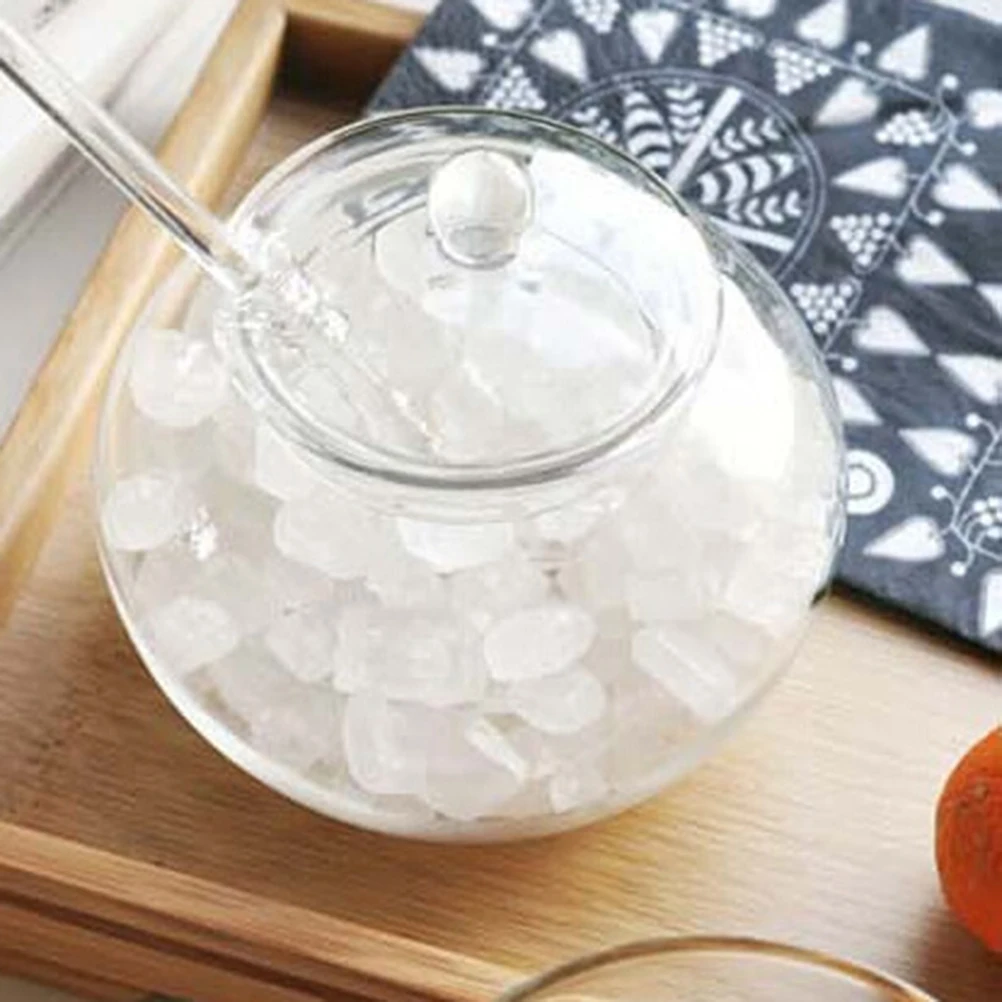 

350ml Glass Jars Round Storage Containers with Tight Seal Lid for Kitchen Decorative Projects Glass Jar