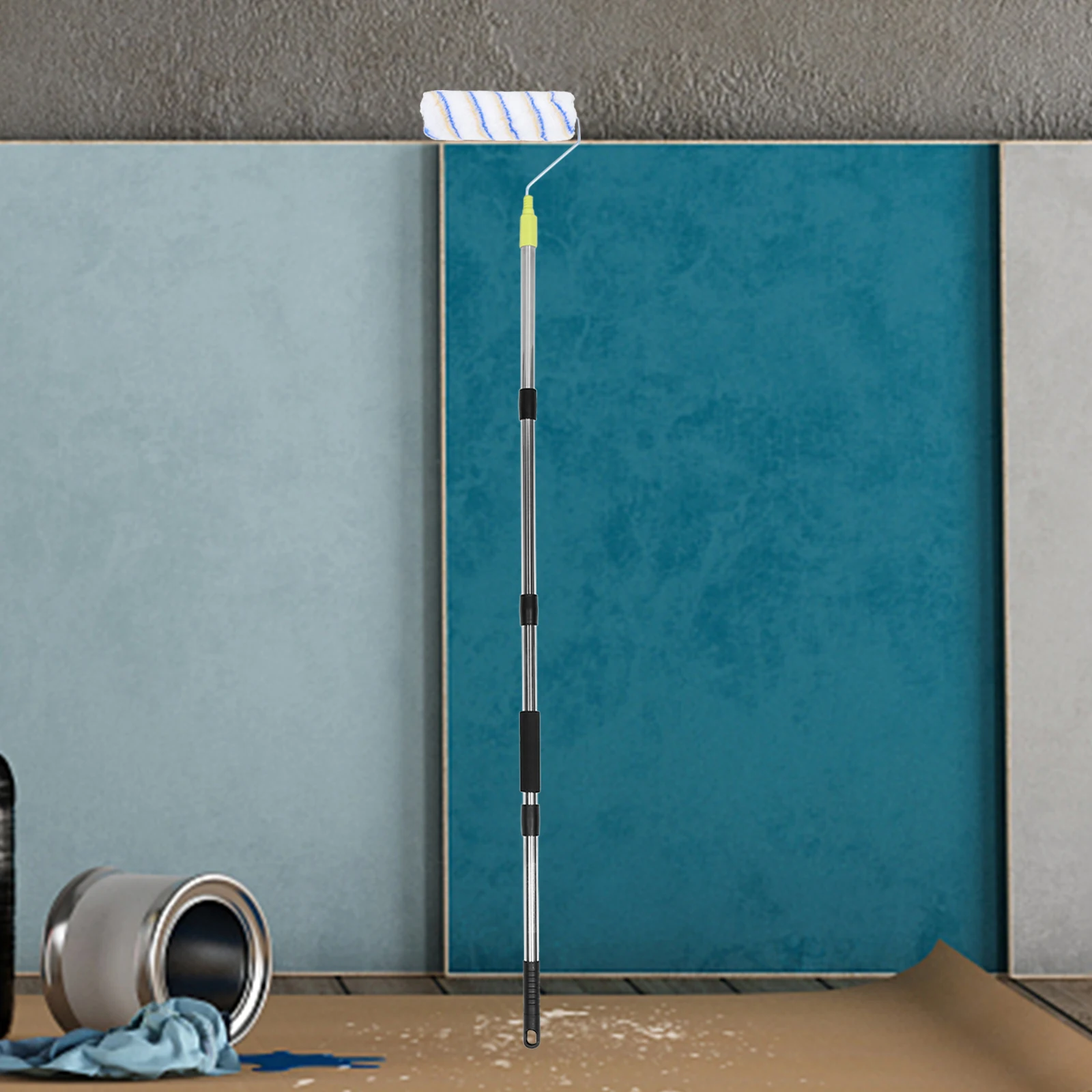 

Expandable Extendable Paint Pole 25mm Roller Brush Stainless Steel Telescopic Extension Poles for Painting Walls Tools