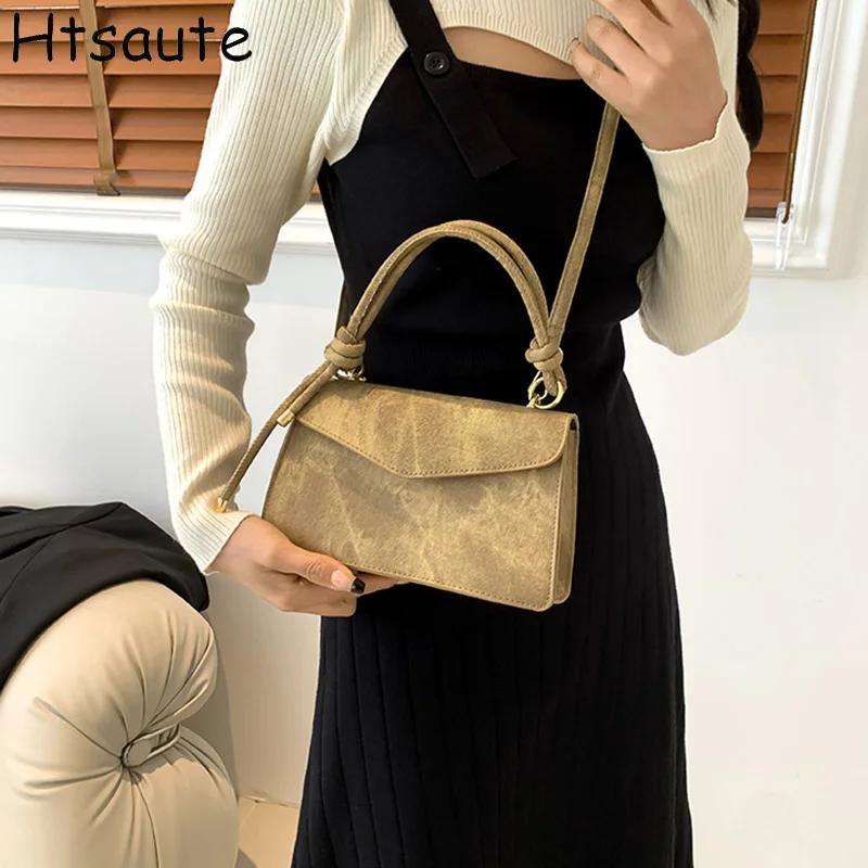 

PU Versatile Fashionable Portable Small Square Bags Women Single Shoulder Crossbody Bag Luxury Designer Handbag Bolsas De Mujer