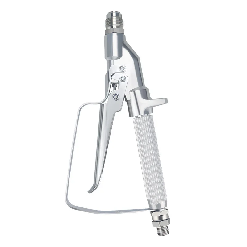 Imagem -04 - Airless Látex Pintura Pulverização Máquina Alça Reta Linha Reta Pistola Haste Reta