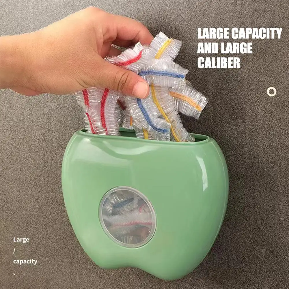 

Пластиковая оберточная коробка для хранения, настенная Бытовая кухонная емкость, пакет для хранения без отверстий, Большая пластиковая коробка для экстрактора V4T3