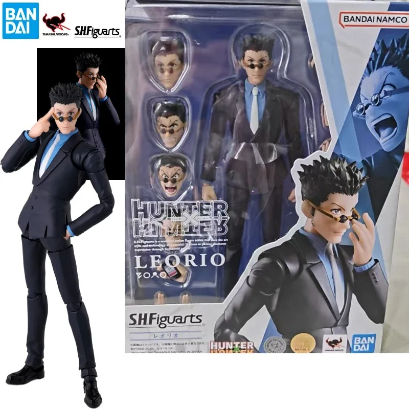 【 In Stock 】 Bandai SHF Full Time Hunter Glasses Male Leo Paladin Knight Finished Product Model Gift Collection