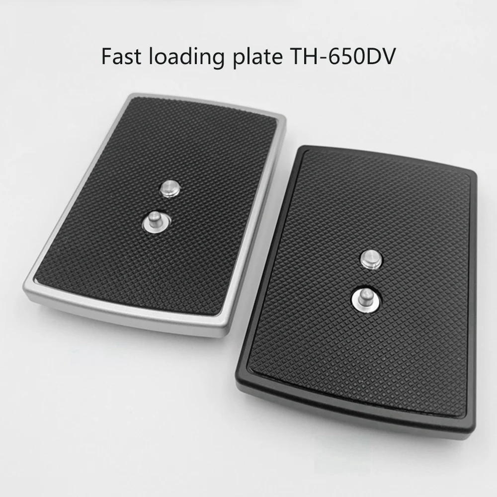 لوحة إطلاق سريعة مصنوعة بشكل جيد لـ Libec TH-650DV 1/4 بوصة برغي تثبيت ثلاثي القوائم Monopods لوحة مشبك كاميرا #5