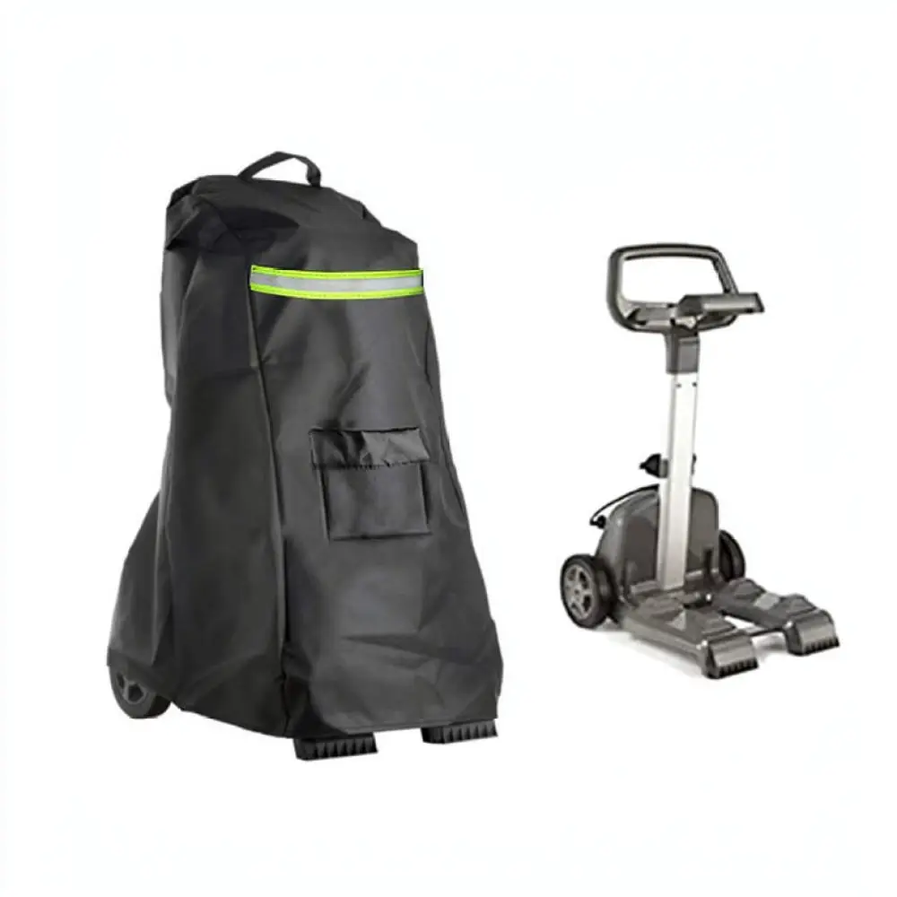 Outdoor Swimming Pool Cleaning Machine Protective Cover Weatherproof Dust Shield With Reflective Strip And Pouch