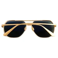 Sun Glasses Vintage Round Metal Frame Photochromic Uv Protection Sunglasses Gold Frame Black Polarized Aviation Sunglasses