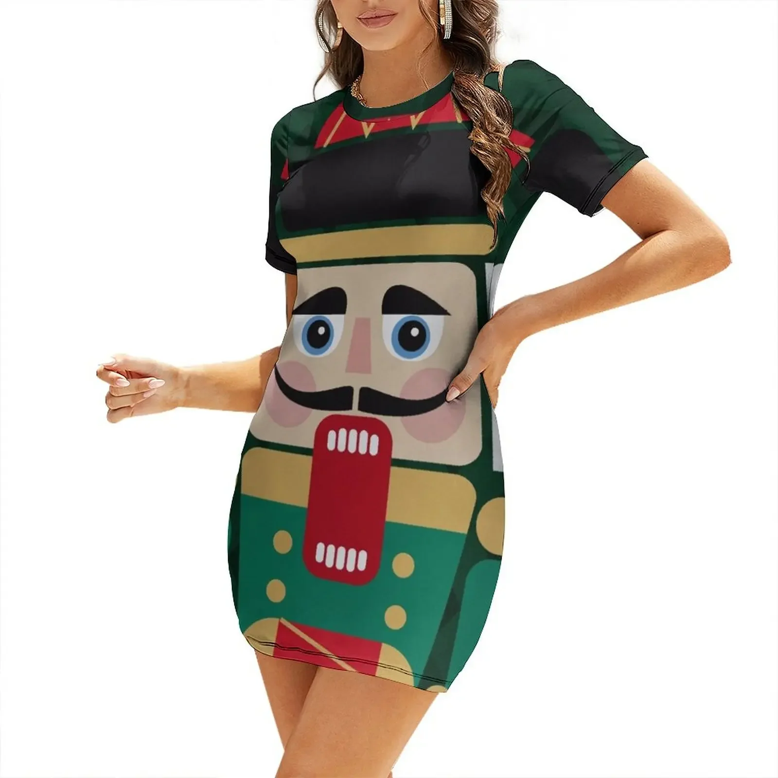 

The Nutcrackers Short-Sleeved Dress dresses with long sleeves prom dresses 2025 Dress woman summer dress woman 2025