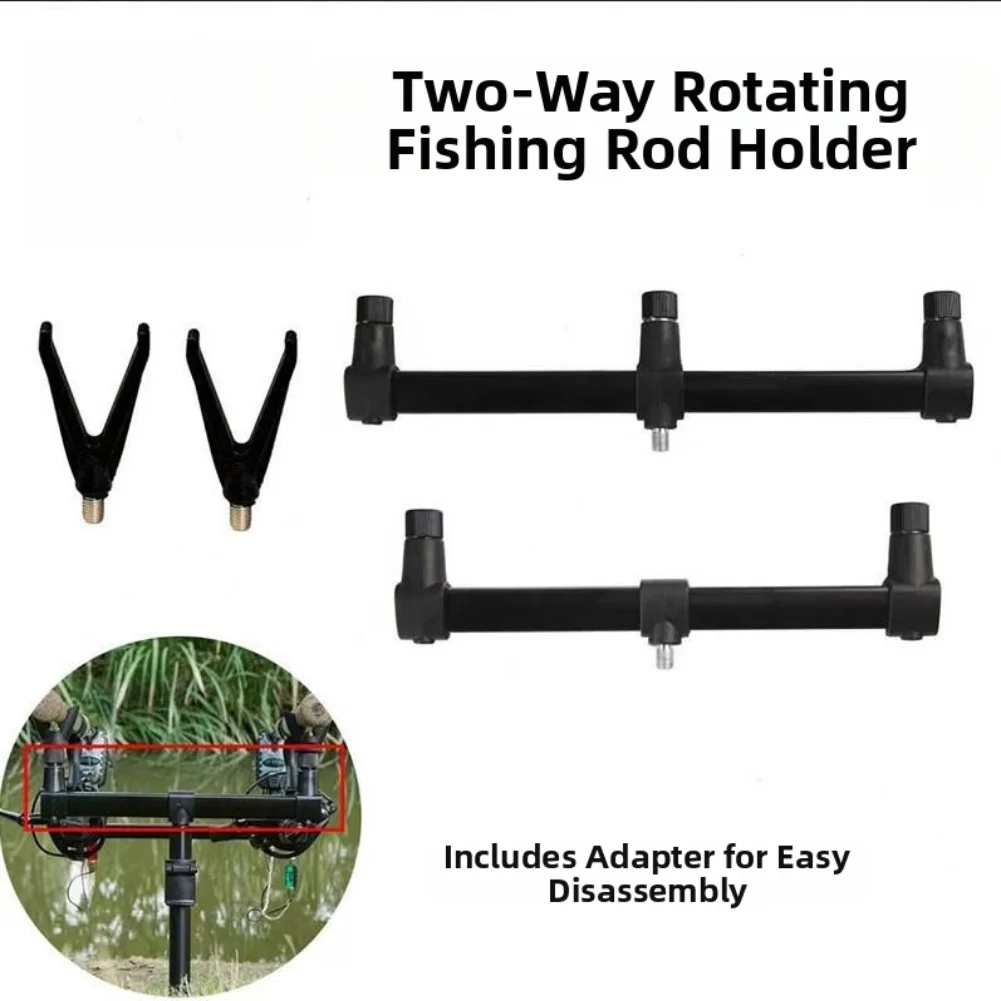 

Bidirectional Rotation Sea Rod Bracket -Retractable Fishing Rod Ground Spike Stand Carp Pod Suitable For Anglers