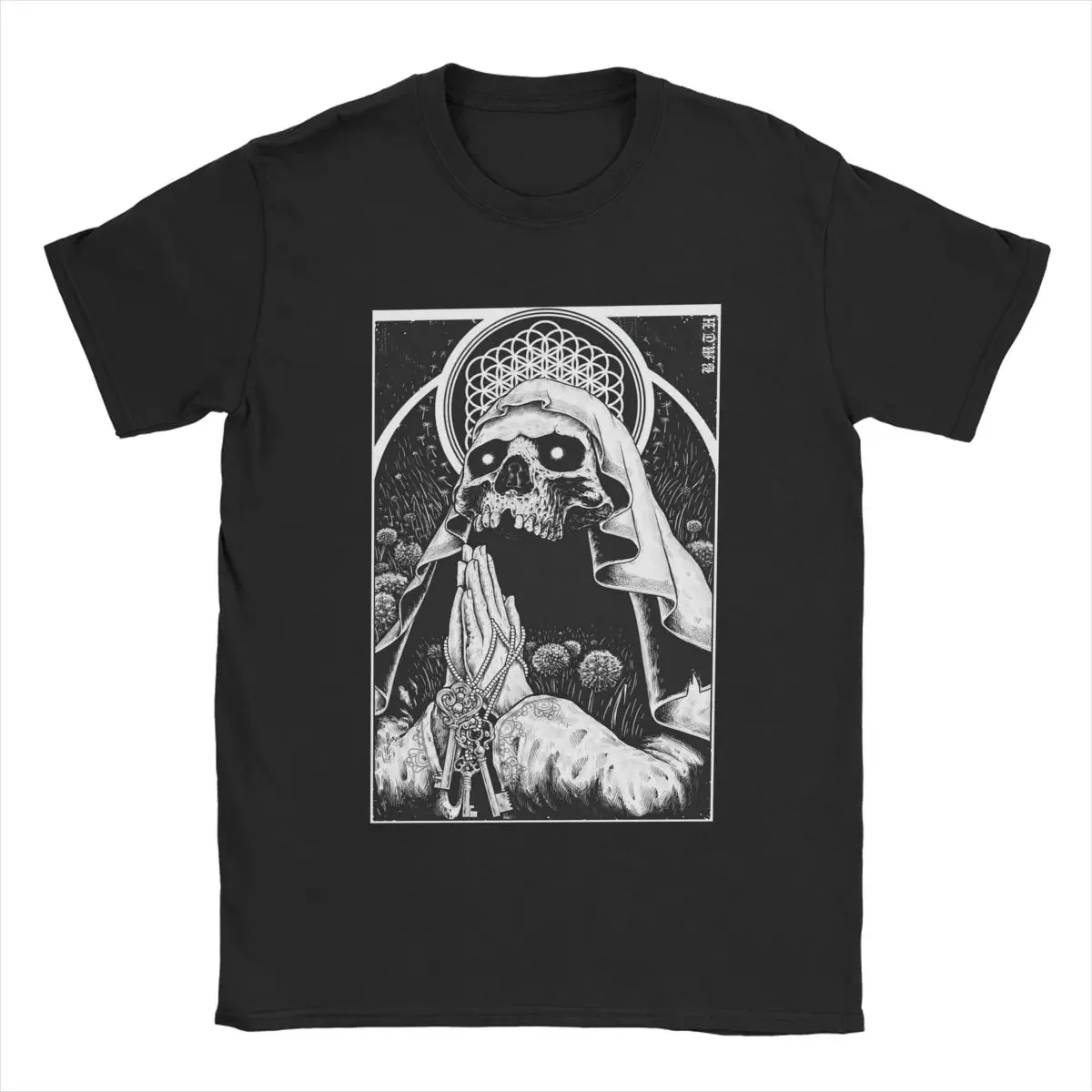 

Men's T-Shirts BMTH Sempiternal Bring Me The Horizons Band Metal Cotton Tee Shirt Short Sleeve T Shirt Round Neck Clothes Party