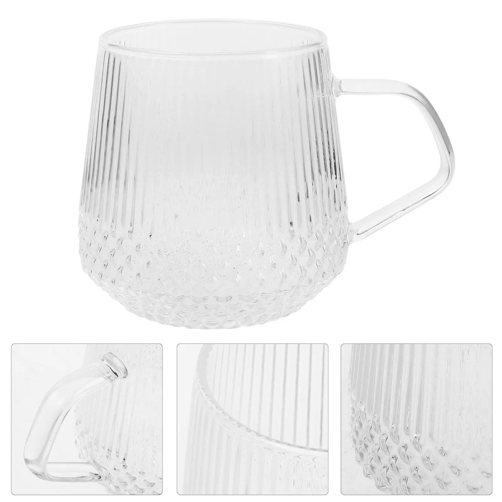 Coffee Cup Mug Tea Milk Halloween Christmas Clear Glass Cup Borosilicate Glass Cup Borosilicate Glass Mug Aesthetic Glass Cup