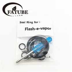 FATUBE Gaskets Silicone Seal Ring for Flash-e-vapor v4.5s+ Luftschrauben-set v4.5-v4.5+  Air Pin 0.8,1.1,1.2,1.4,1.6,1.7,1.8,2.0