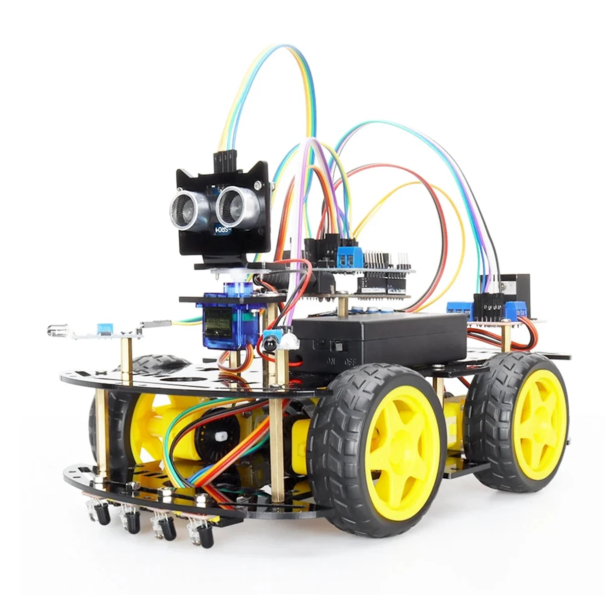 T35C Smart Robot Car Coding Kit for Programming Great Fun Education Learning Robotic Complete Automation Kit