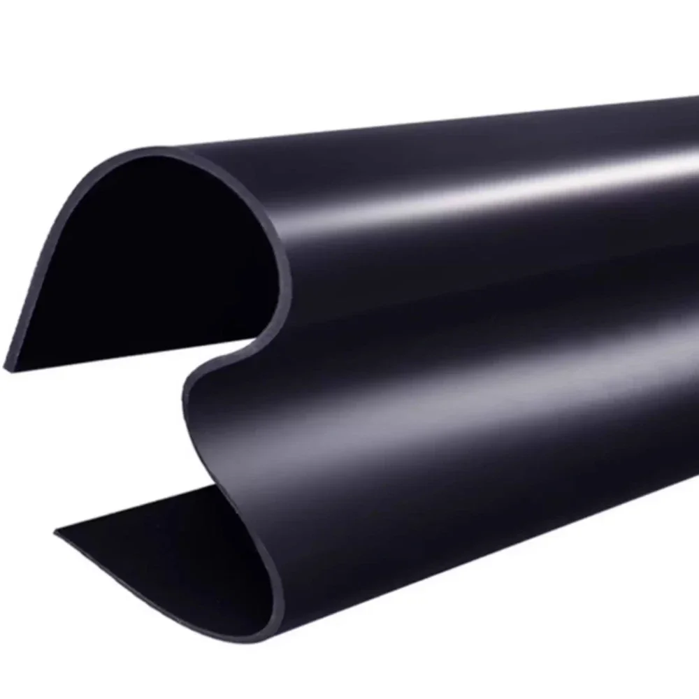 1-20Pcs EPDM Rubber Sheet Thick 1mm-6mm Acid And Alkali Resistant Anti-Collision Rubber Pad EPDM Marine Board 50x50mm~500x500mm