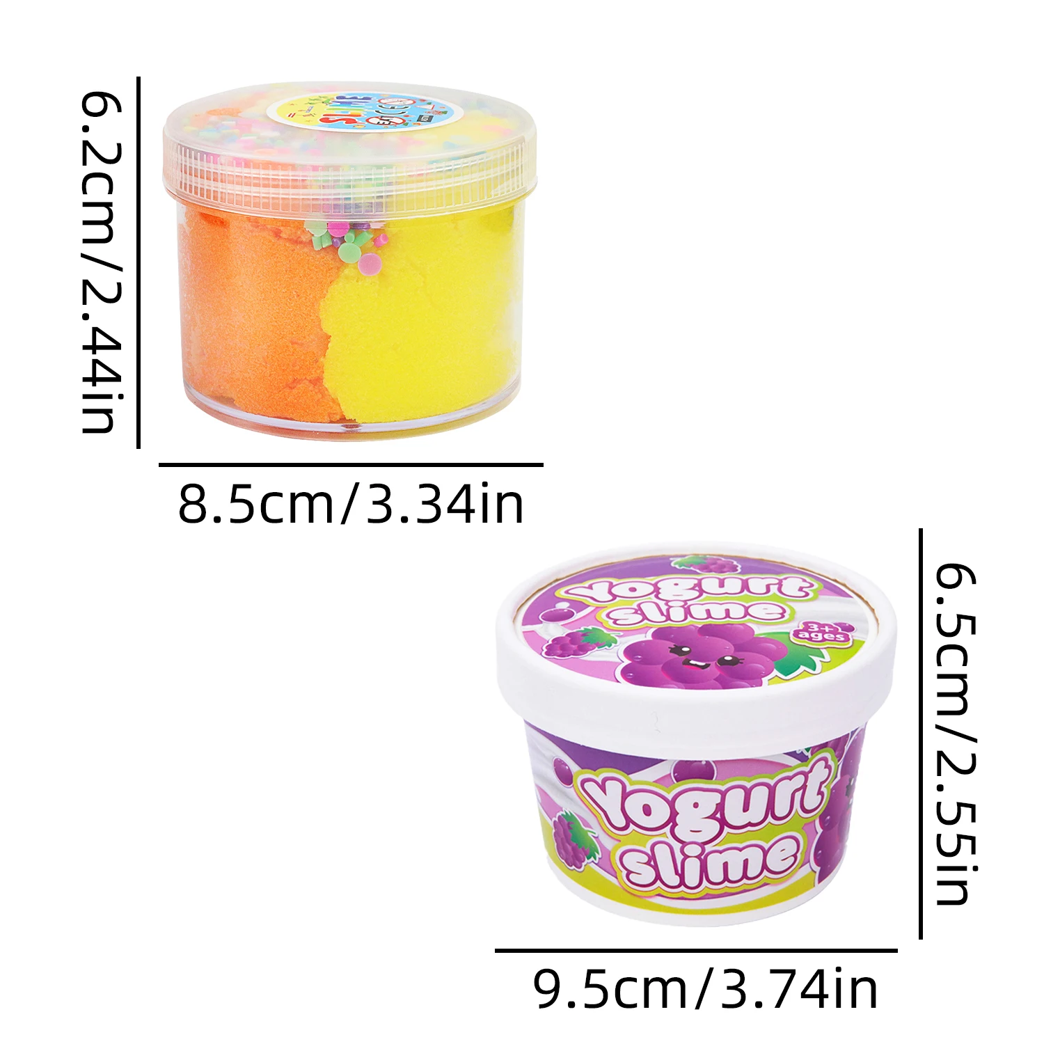 Safe and non-toxic crystal mud slime cloud silk mud,with a fruity taste and pleasant odor,DIY youth pressure relief handmade toy