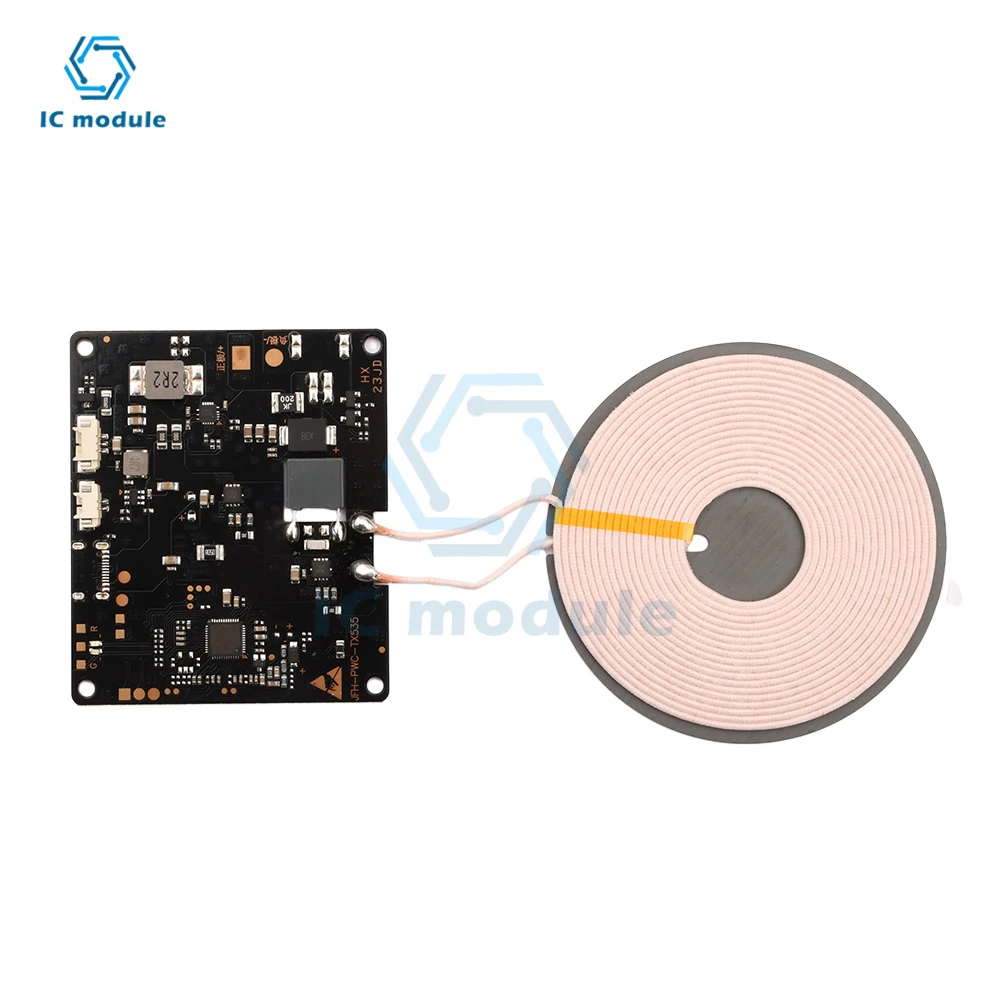 14mm Distance Wireless Charger Transmitter Module 15W high-power mobile phone wireless charger module DIY Wireless Charger Parts