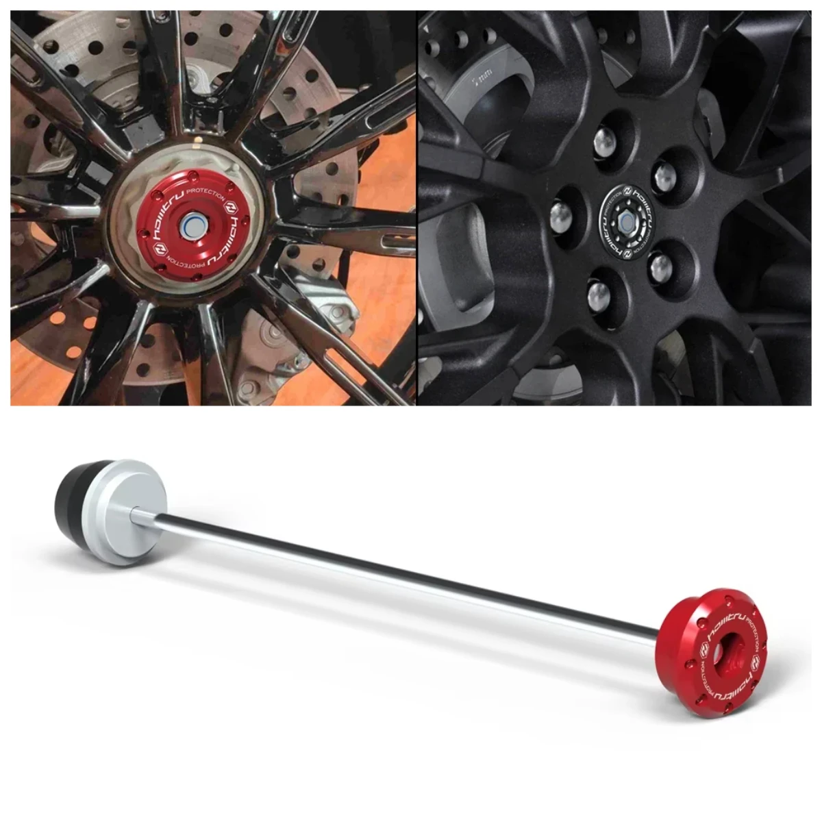 

For Ducati Multistrada 1200 1260 S Pikes Peak / V4 1098 1198 Motorcycle Rear Spindle Bobbins protective