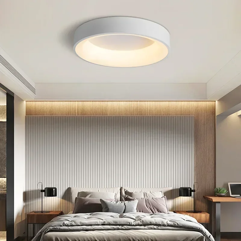 Modern Desinger Ceiling Lights Creativity Minimalist Round Fixture Parlor Study Bedroom Hotel Restaurant Indoor LED Pendant Lamp