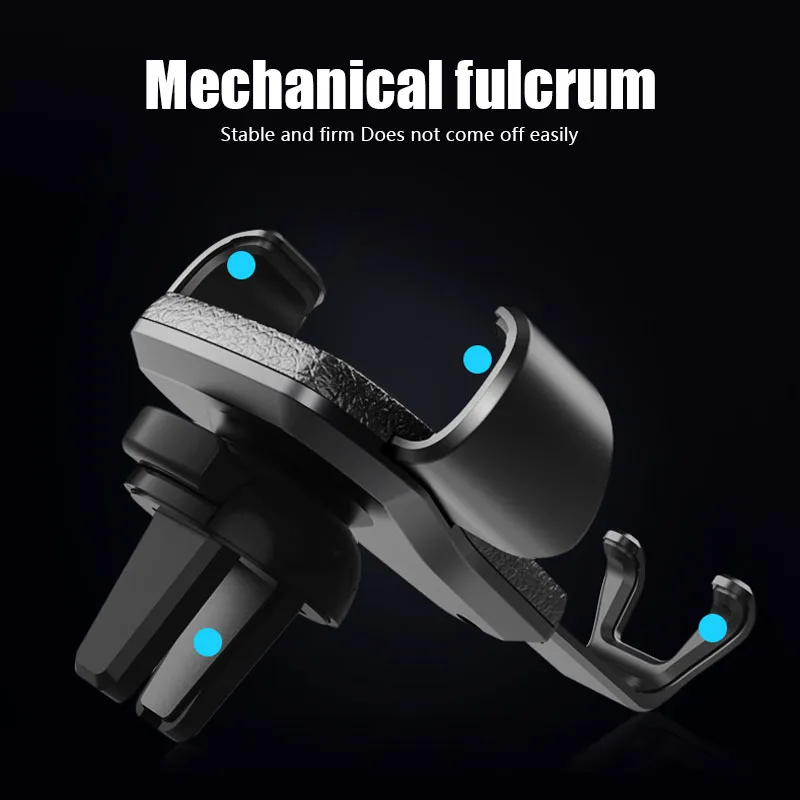 Car Gravity Mount GPS Mobile Phone Holder Vent Clip For Peugeot 206 301 307 308 3008 207 208 407 508 2008 408 4008 106 107 205