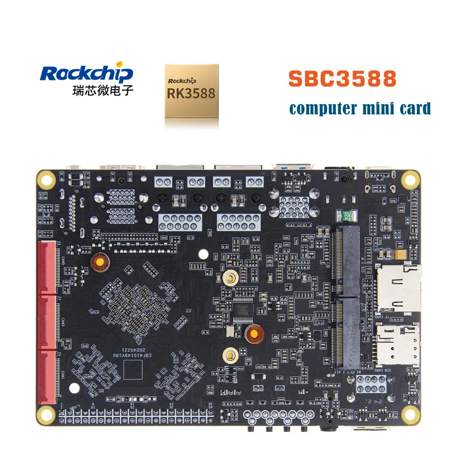 

RK3588 SBC3588 Промышленная обчисная плата Edge Android Дисплей SOM AI Применение со стороны клиента