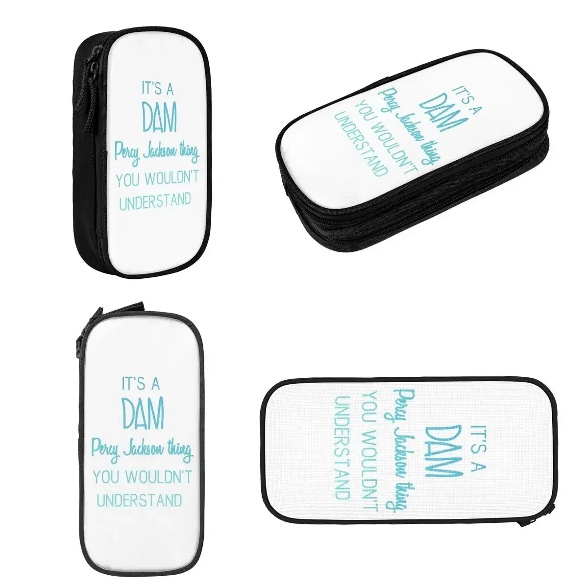 حافظة أقلام رصاص من دام بيرسي جاكسون ثينج، حقائب تخزين كبيرة، صندوق أقلام رصاص، حقيبة أقلام رصاص للبنين والبنات، أدوات مكتبية للمدرسة #2