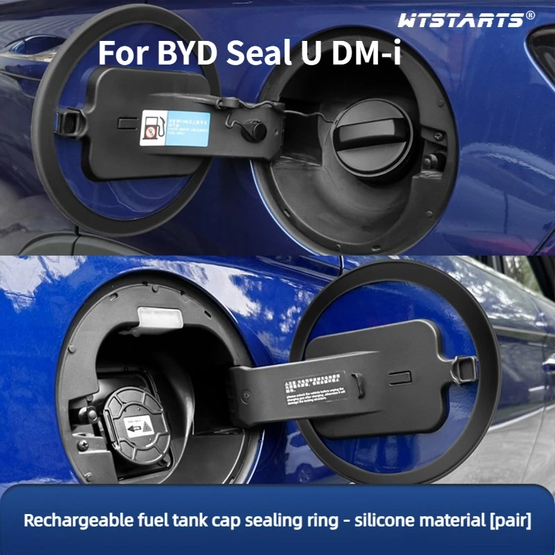 For BYD Seal U DM-i Smart Driving Edition 2020-2024 High-Quality Fuel Tank Cap Seal,Waterproof Durable Silicone Ring Accessories