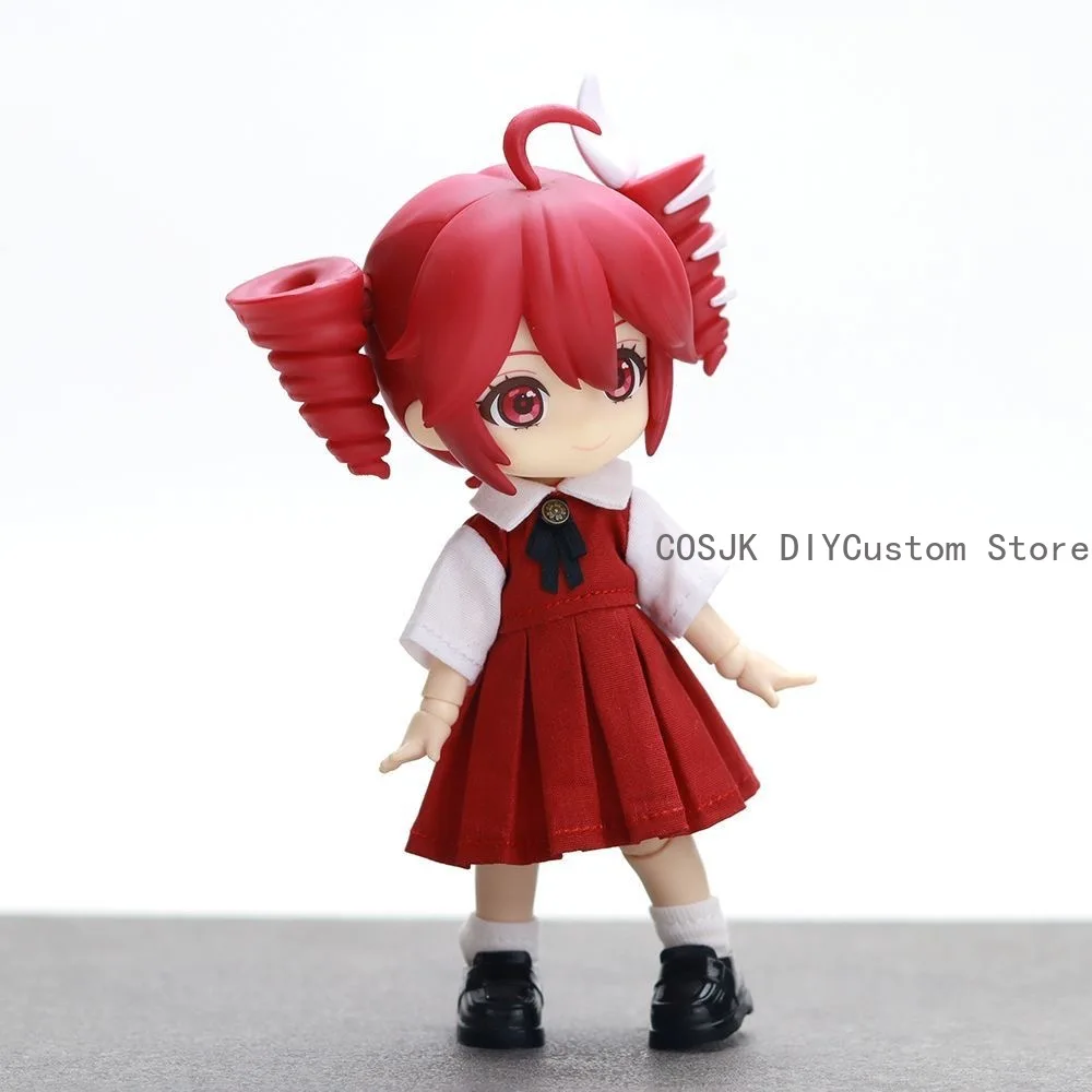 

Аниме Kasane Teto Q версия ob11 ПВХ фигурка модель косплей фигурка стенд модель настольный дисплей декор стоячий выставка подарок на день рождения