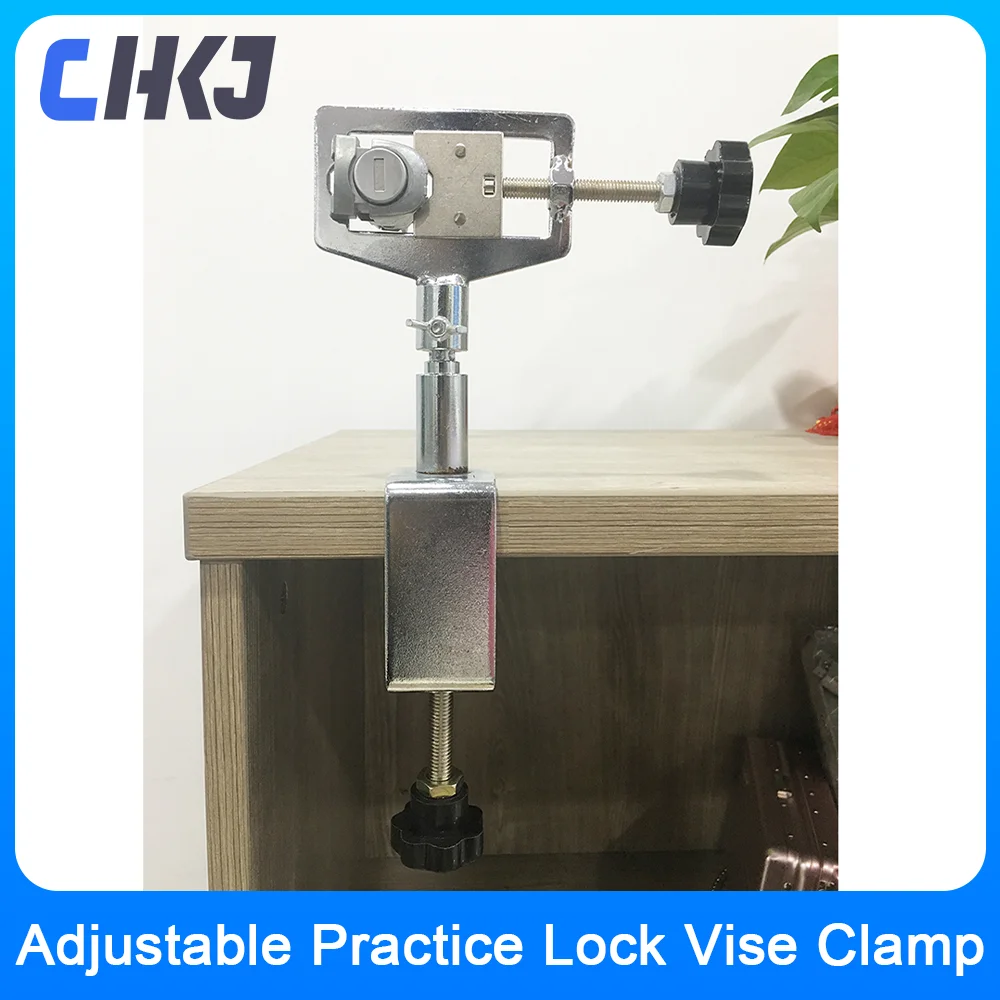 

CHKJ 100% Original LISHI Practice Clamp Tool Metal Alloy Adjustable Locksmith Tool Softcover Type Practice Lock Vise Clamp