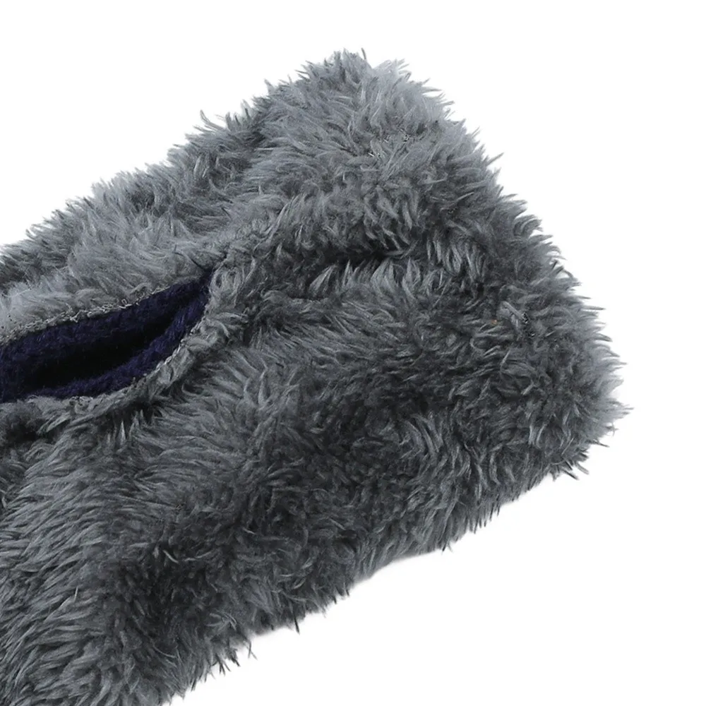 للجنسين الشتاء الخريف أصابع قفازات قصيرة دافئة رقيق قفازات الصوف اصطف مطاطا كم يغطي للطقس البارد