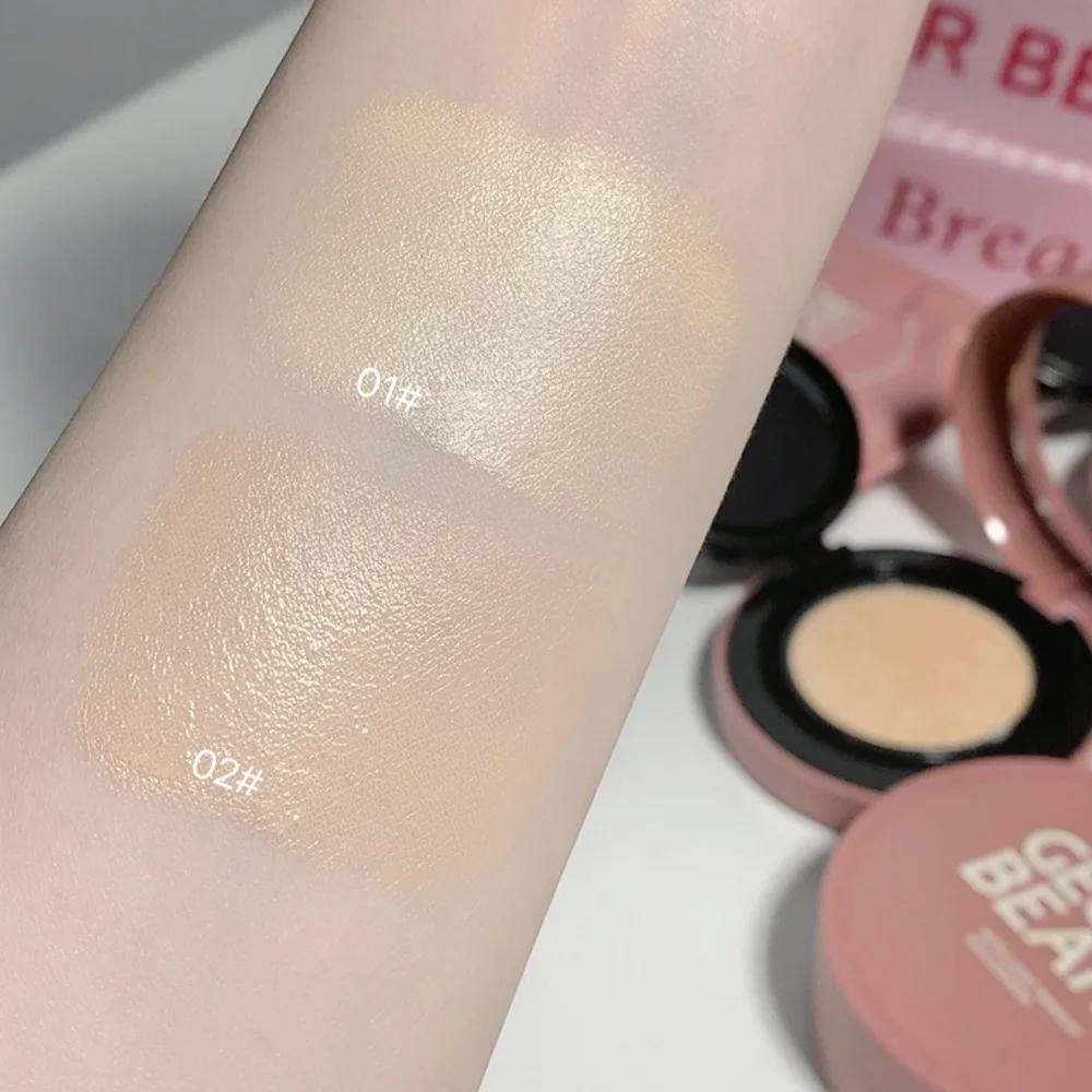 Gege Bear Lightweight Concealing Cushion — Long-Lasting Coverage, Non-Caking Formula, Fine Hydration