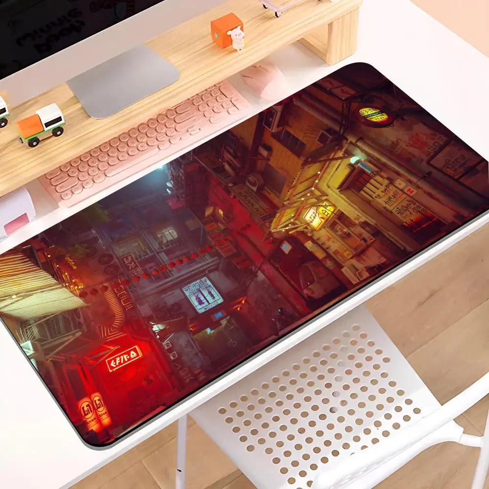 S-Strayes Mouse Pad Mouse Pad Laptop Cool Game 900x400 Keyboard Mousepad Office PC Gaming Accessories Table 80x40cm Mat