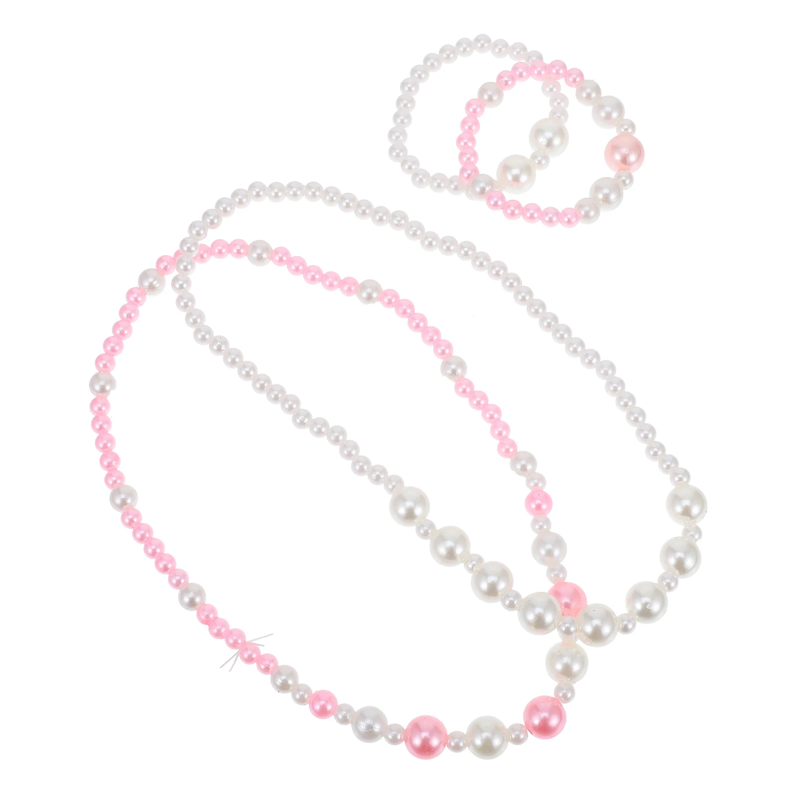 Children's Pearl Necklace Little Girls Jewelry Imitation Kids' Costume Jewellery Accessories