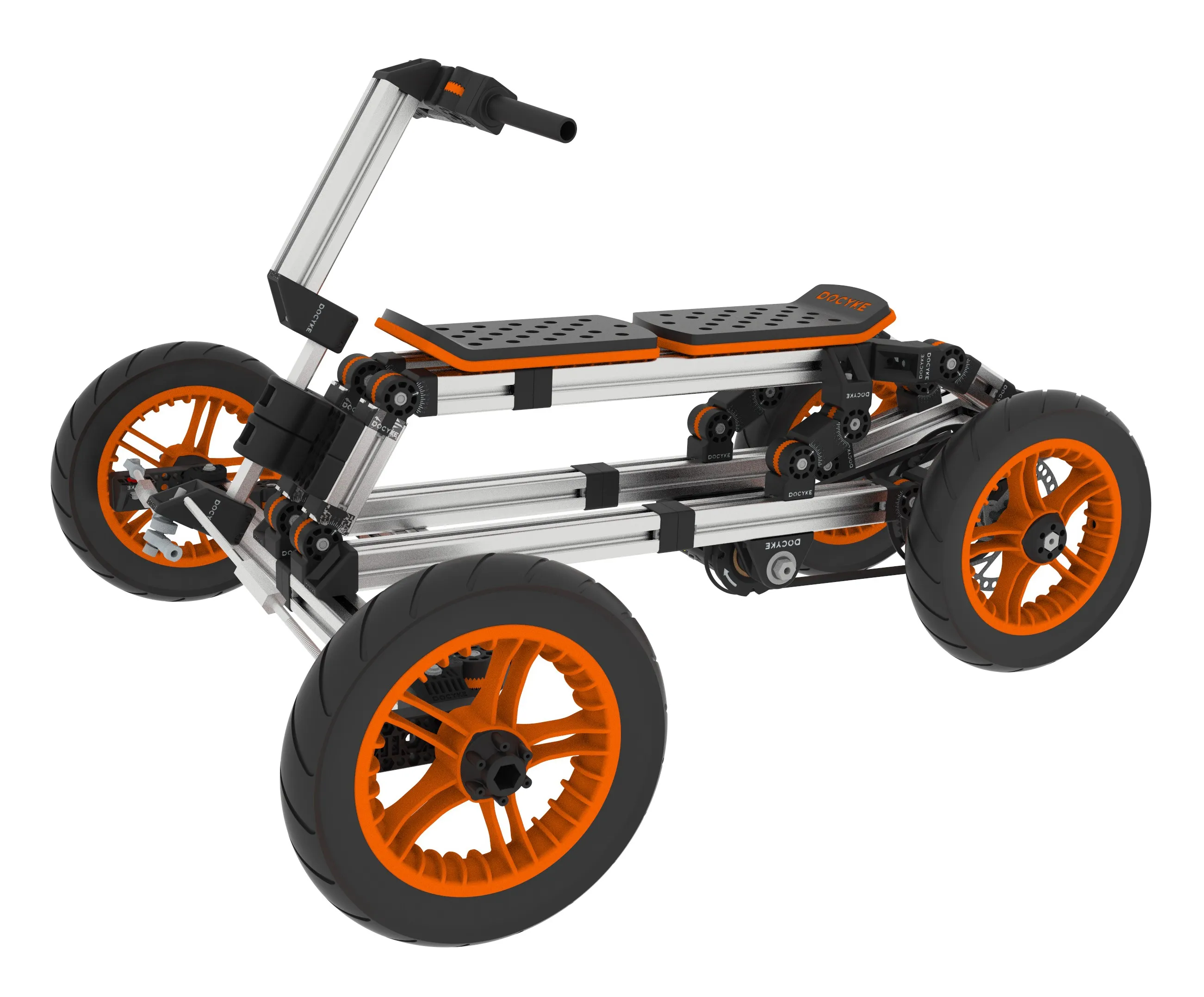 

Modular design High-strength material electric innovation kart, more than 20 kinds of assembly methods, suitable for outdoor