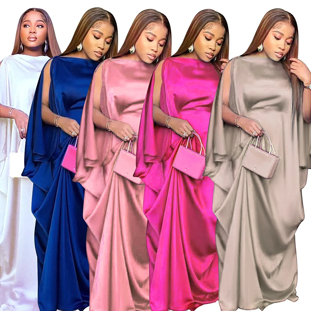 

2023 New Fashion African Abayas Dresses for Women Muslim Kaftan Dubai Boubou Robe Women Dashiki Outfits Turkey Evening Gown