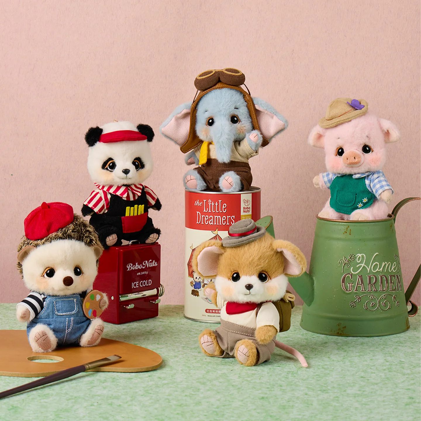 

Коллекционная плюшевая фигурка Bobo Nuts 2026: Новая серия «Невинное Королевство», милый мультяшный персонаж, подвесное украшение, праздничный подарок