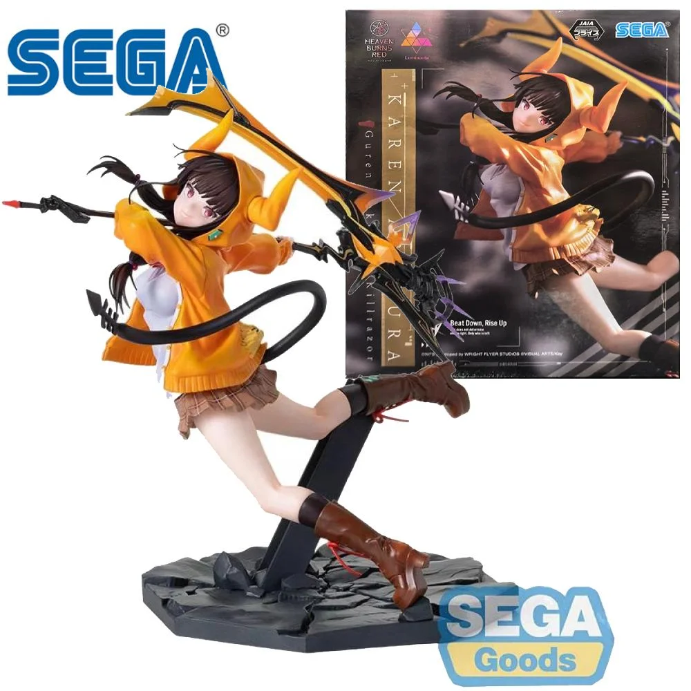 

SEGA Original Luminasta HEAVEN BURNS RED Killrazor karen asakura Anime Action Figure Toys For Boys Girls Children Birthday Gifts