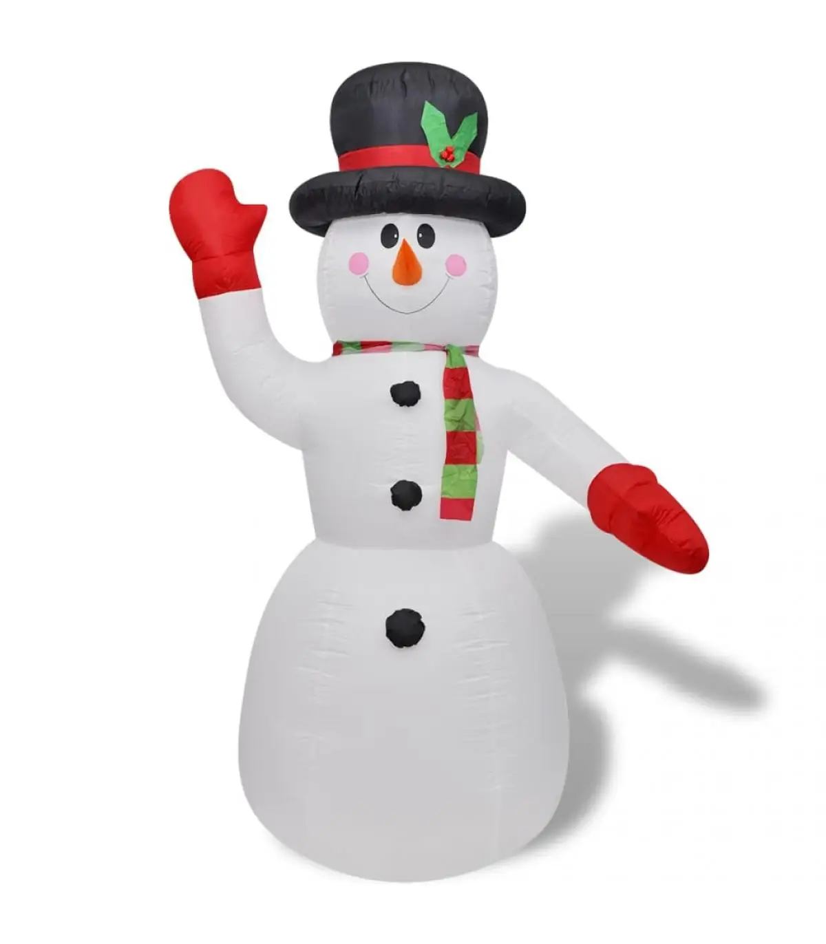 Christmas lights inflatable snowman 240 cm