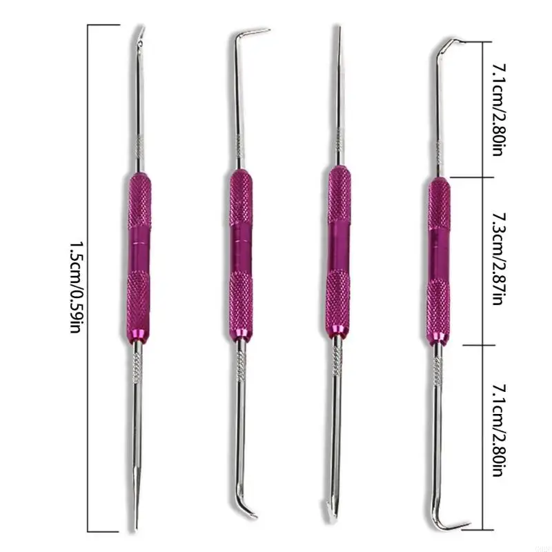 G92C Double End Hook And Pick Set For Automotive O Rings Removal And Precise Repairs