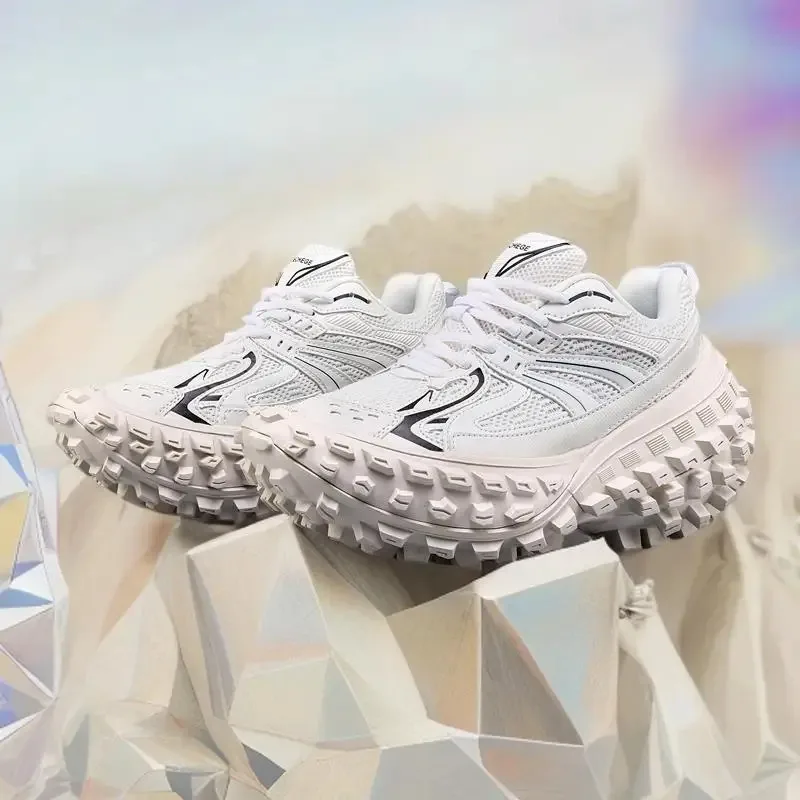 

Designer Casual Shoes Fashionable Flat Bottom Anti Slip Running Shoes Breathable Comfortable Hiking Off-road