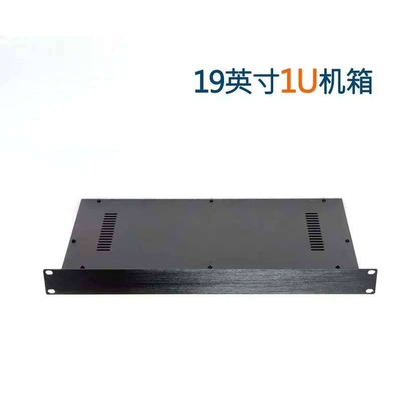 19 Inch 1U Rackmount Server Chassis, 350mm Depth Rack Mount Case, Custom Sheet Metal IPC Enclosure