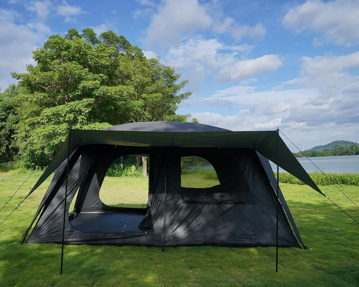 대형 가족 정원용 고급 야외 전시 접이식 방수 해변 캠 - Outdoor Camping Exhibition 리뷰 및 가격
