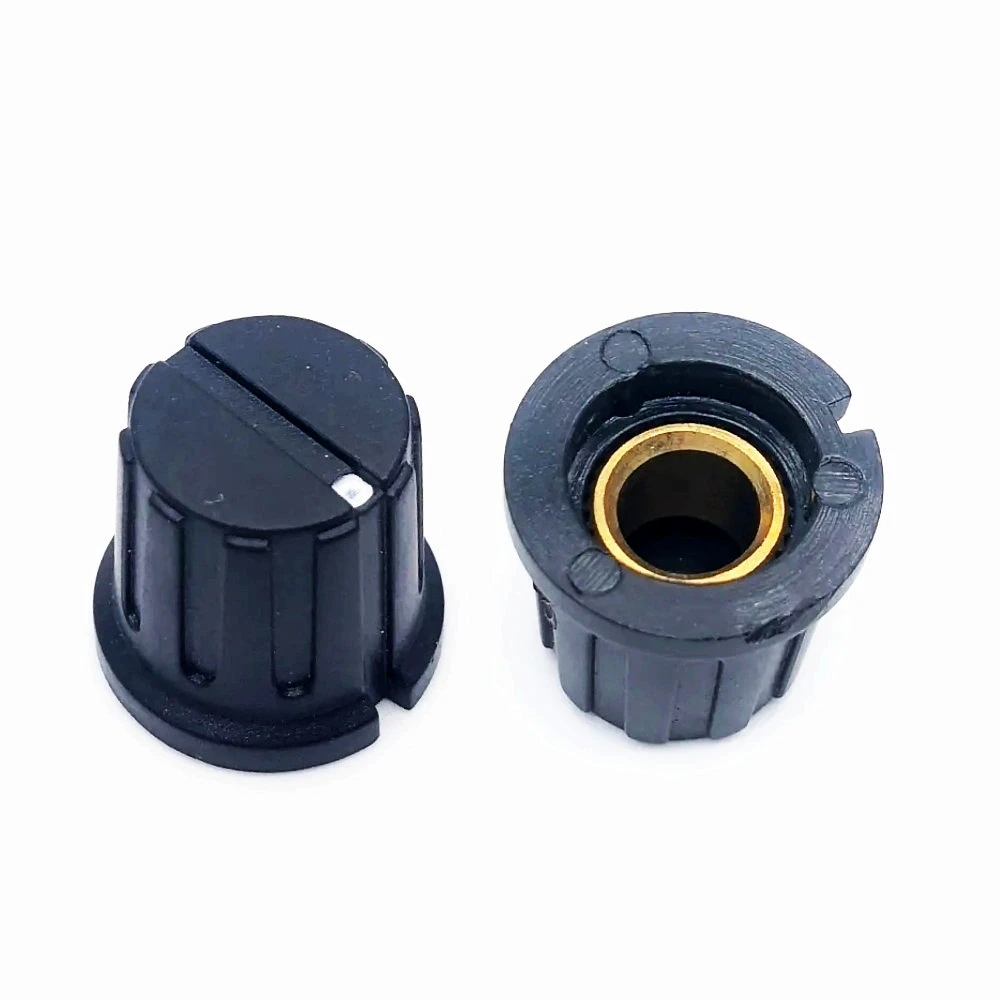2PCS 14.5*15.5mm Instrumentation Adjustment Knob Potentiometer Knobreplacement Appliance Knob