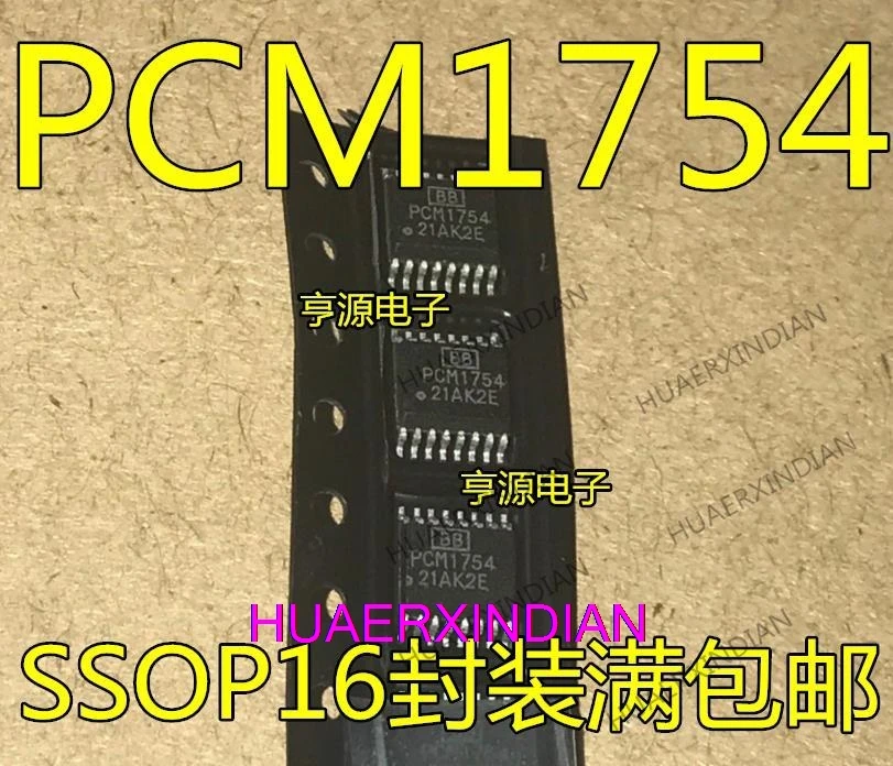 

10 шт. PCM1754DBQR PCM1754 SSOP-16