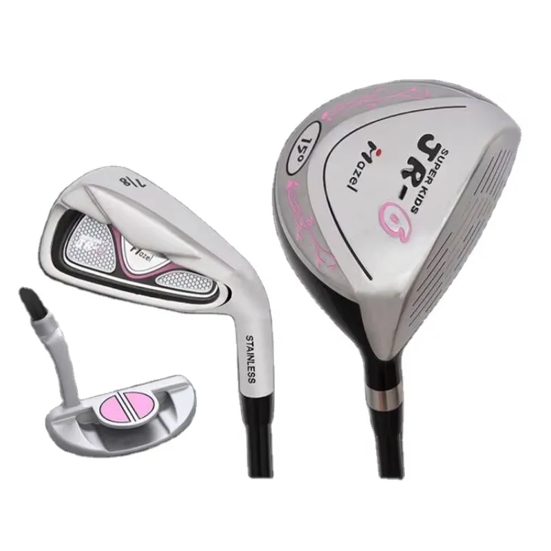 

STLF MAZEL Pink Junior Plus Complete Golf Club Set for Children