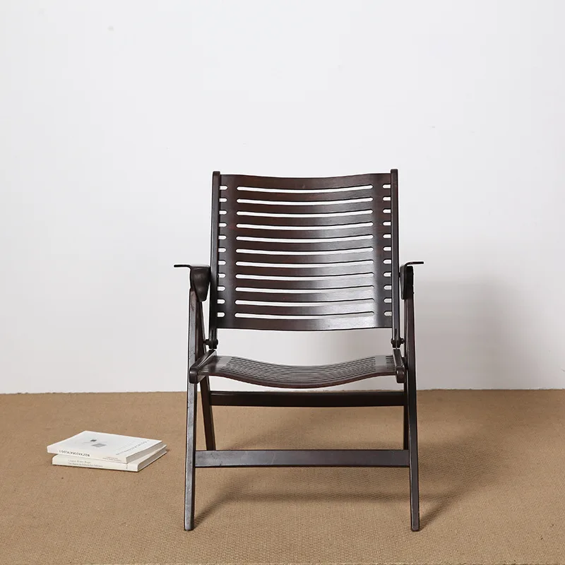 Solid Wood Foldable Garden Lounge Chair Wholesale Outdoor Furniture Ash Wood Portable Folding Camping Outdoor Chairs