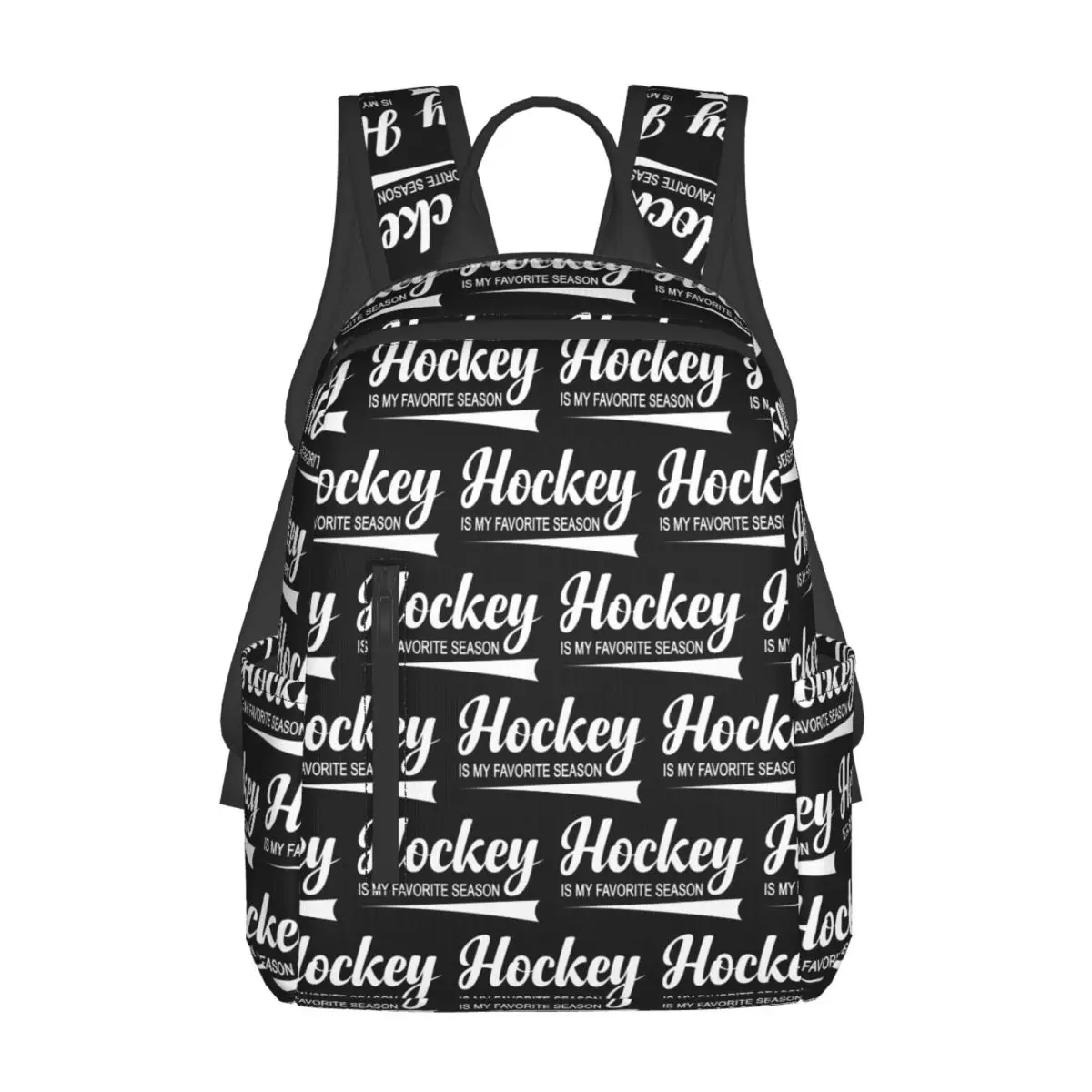 

Hockey Is My Favorite Season Ice Hockey Gifts Hockey Is Life Backpack Daypack Large Capacity BookBag School Bag Shoulder Bags
