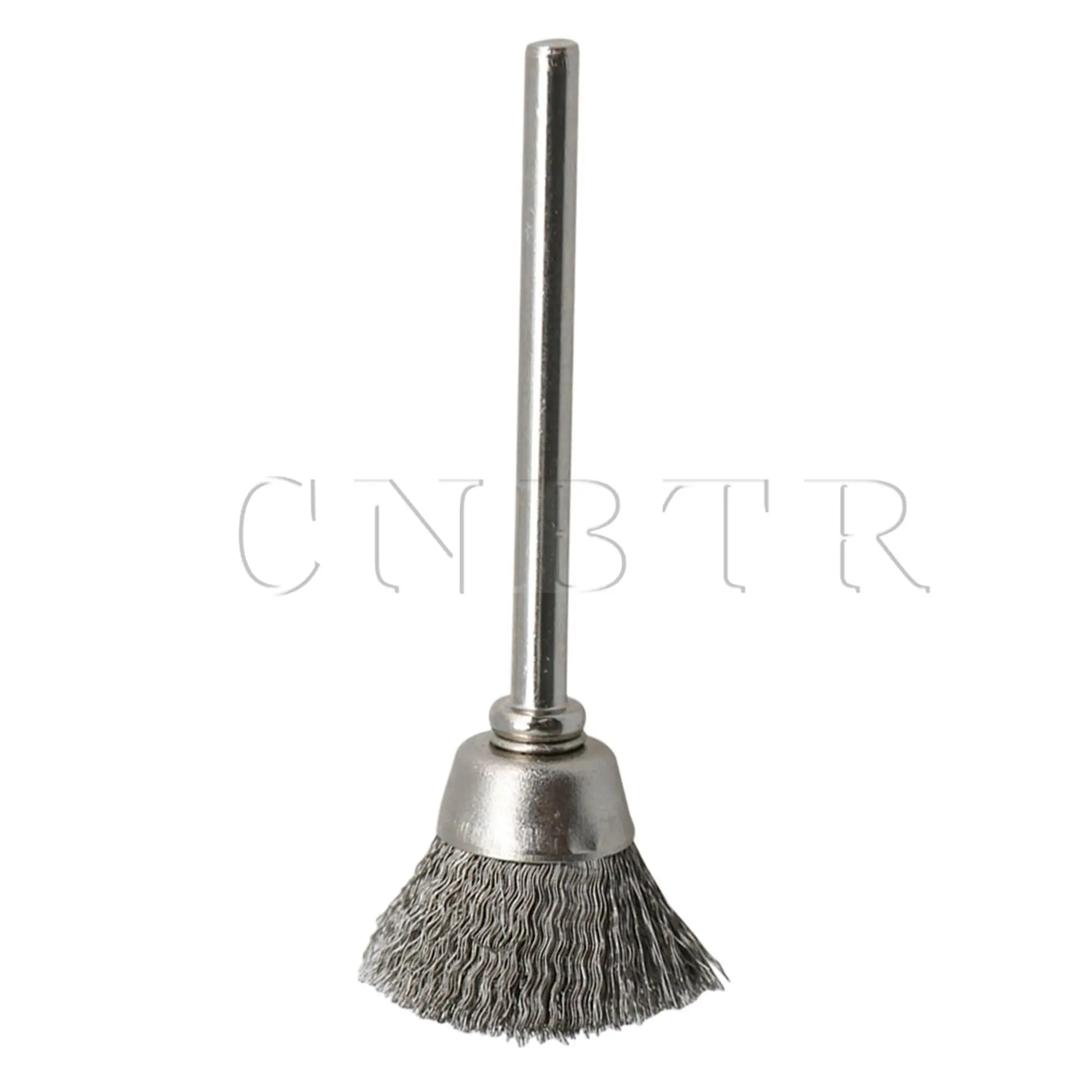 Cnbtr 5Pcs Rvs Kom Borstel Borstels Rvs Handvat