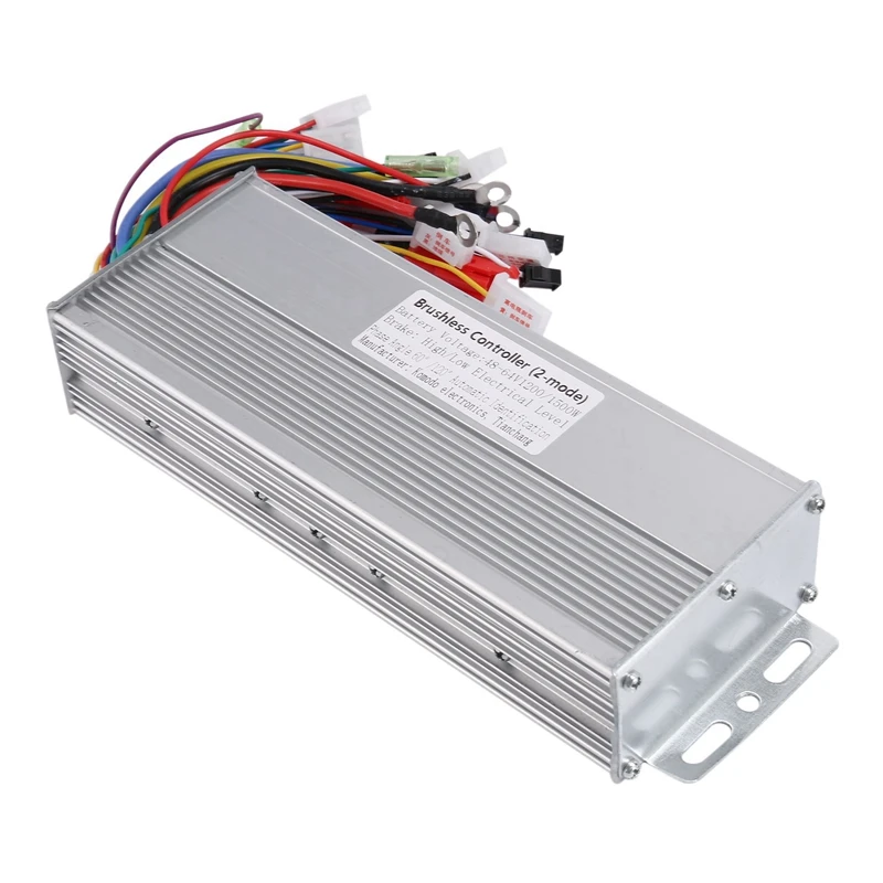 New 2X 48V 60V 64V 72V 1200W 1500W 18 Tubes Brushless Controller/Ebike Controller/Motor Controller